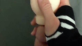 transgirl fucks fleshlight full video in solo session