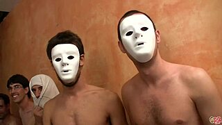 i wached two hotties sucking dicks and drinking jizz - ley re pajon frist bukkake and sandra milka sec ond bukkake