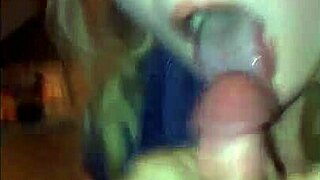 Hot Big Titty Blonde Jerks And Sucks Until Both Cum Hard