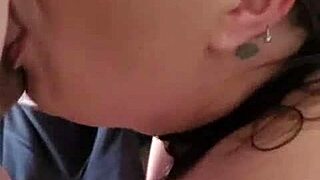 Kandy Kane, Sri Lankan BBW housewife, deepthroats big cocks and gets fucked hard 😈