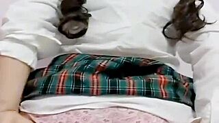 Qué Rico Culo Tiene Esta Alumna Después De La Escuela Moja Sus Braguitas Del Orgasmo Y Graba Todo En Video?