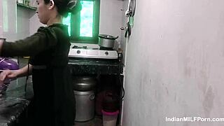 i roughly fucked my desi wife in the kitchen