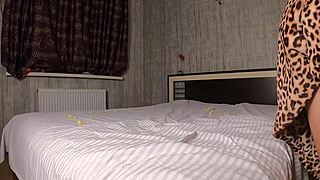 Busty Student Flashes Tits and Ass to Teacher in Online Lesson