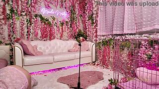 Della Cate enters Nade Nasty's pink room