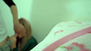 There's always a curvy student in class, he convinces her, fucks her mouth, then fills her in uniform.