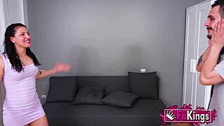 lucy scouts for porn candidates, wondering if you're fit to fuck this latin goddess