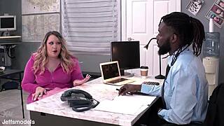 Chubby Shoplifter Rose Lareine Gets Caught and Fucked Hard