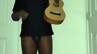My FIRST TIME playing a guitar and singing after getting reverified on sheer com