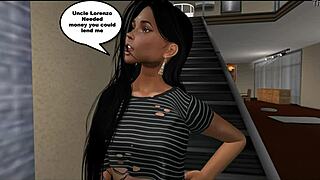 sofia cyreide, marcus, and lorenzo kick off wet dreams ii comic with interracial anal.