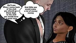 sofia cyreide, marcus, and lorenzo kick off wet dreams ii comic with interracial anal.
