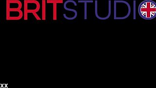 British teen 18+ sucks cock in lingerie