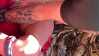 Intended Slut On All Fours For Me Already Gave The Ass She's A Little Whore Sex Toy In Outdoor Anal Fucking