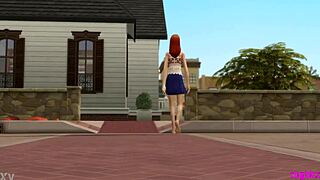 These Sims 4 ladyboy goddesses are offending people in public with their feet