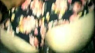 i bent her over for a rough doggystyle fuck outside