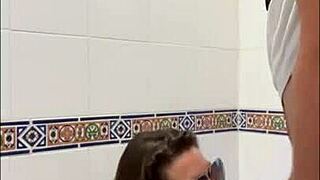 Shh! Public Restroom Fuck!