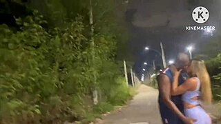 Wife Cheats on Cuck with Big Black Cock on Street?