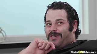 Cuck Guy Watching Wife Deepthroating Big Black Cock!