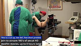 Super hero little 18+ mina poisoned by kryptonite condom needs saving from doctor tampa girlsgonegyno reup 😱