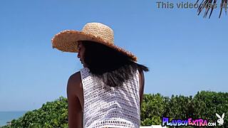 sexy latina teen 18+ katherinne sofia sunbathing and cooling down her hot body