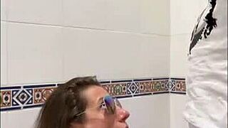 Shh! Public Restroom Fuck!