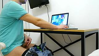 The Nurse Helps The Patient End Prostate Massage For Money!