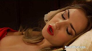 submissive lesbian slave licking madames pussy till orgasm