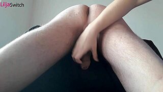 Milking Massage Cock With Bondage And Cum From Monster Shaft