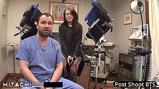 Human Guinea Pig Endures Mandatory Hitachi Orgasms From Doctor In Tampa