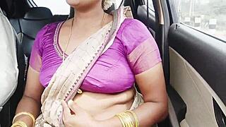 Hey, on this long car drive, aunty and I had sex with dirty talks.