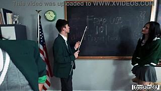 students get extra credit by using teacher whitney in classroom threesome