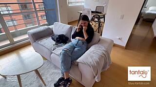 scarlett and chanel explore lesbian fun with new tantaly sex doll