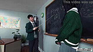 students get extra credit by using teacher whitney in classroom threesome