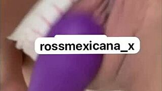 rossmexicana enjoys her dildo so much, she can't stop