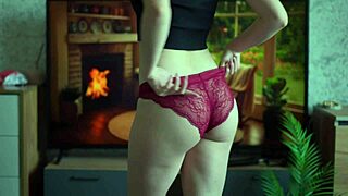 Trying On Panties And Peeing Standing – So Sexy?