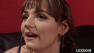 Bdsm Mistress Dildo Fucks Lesbian Protege