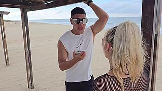 outdoor sex with stranger on beach - max betancur & tatiana alvarez