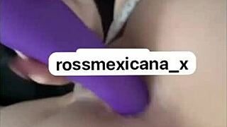 rossmexicana enjoys her dildo so much, she can't stop