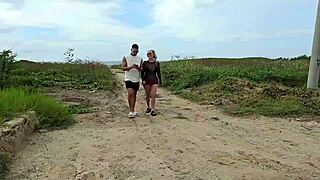 outdoor sex with stranger on beach - max betancur & tatiana alvarez