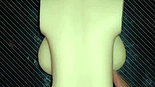 Placer doble con dolly, la penetro en todas las posiciones