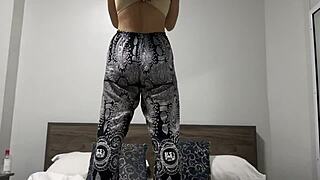 Nice fine ass pov view workout