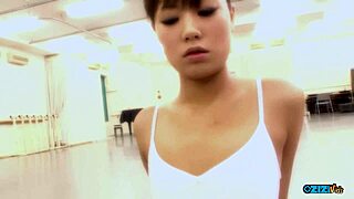 Another Sexy Bitch Posing Naked Ballerina Masturbates Clit