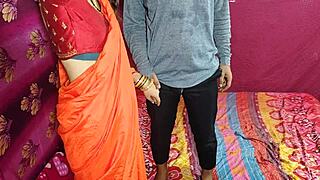 Cute saree bhabhi gets naughty with her devar for rough hard anal sex after ice massage!
