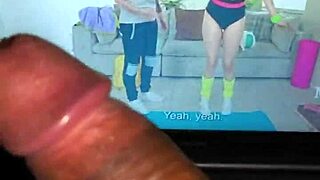 masturbating to housewife letting trainer pound birthday cake