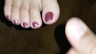 Creamy Toes And Feet Blasted