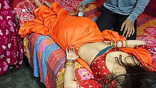 Cute saree bhabhi gets naughty with her devar for rough hard anal sex after ice massage!
