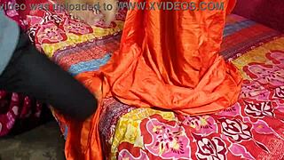 Cute saree bhabhi gets naughty with her devar for rough hard anal sex after ice massage!