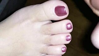 Creamy Toes And Feet Blasted