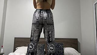 Nice fine ass pov view workout