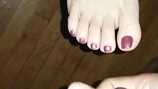 Creamy Toes And Feet Blasted