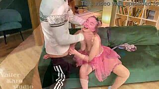 eva takes big cock in ass for wet anal orgasm